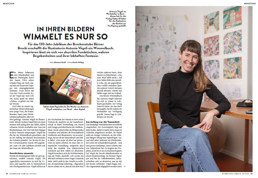 Schweizer Familie Brocki