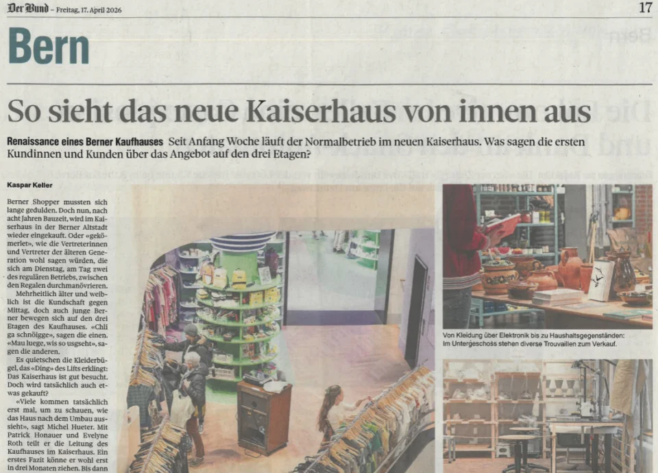 Eroeffnung Kaiserhaus