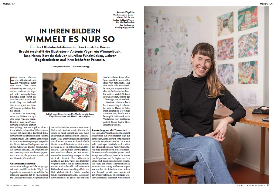 Schweizer Familie Brocki